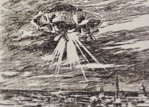 The mysterious airship of 1896