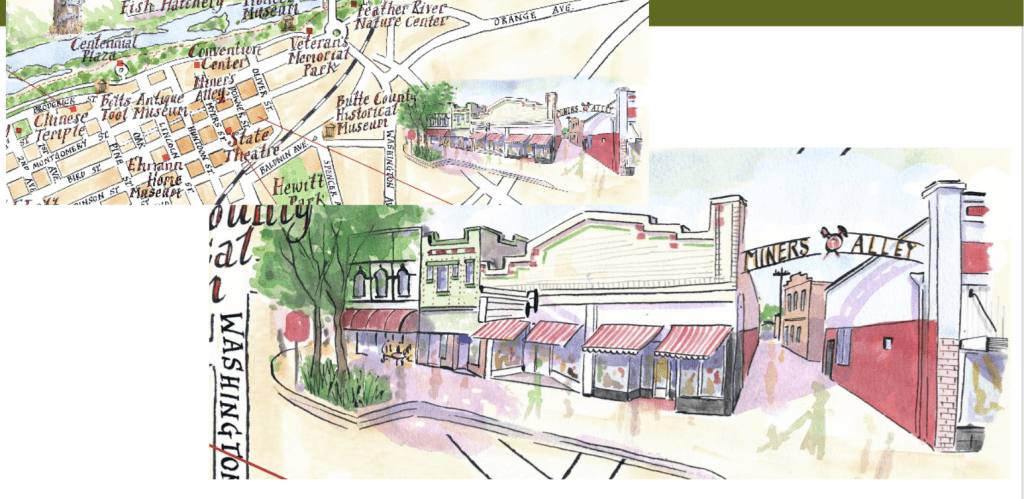 Miners Alley Revitalization Project 2 miners alley plan