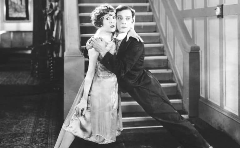 Buster Keaton Virginia Fox in THE ELECTRIC HOUSE 1922 1100x680 1 768x475