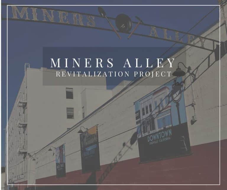 Miners Alley Revitalization Project Celebration 1 Miners Alley Event Website 768x644