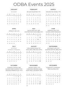 website cal events 2025